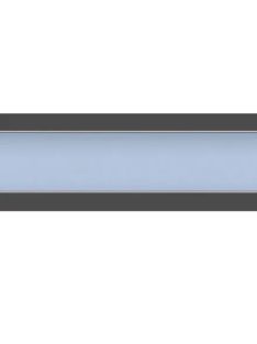 Antracit felülvilágító gríz üveggel