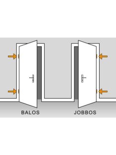 Minesota dekorfóliás beltéri ajtó