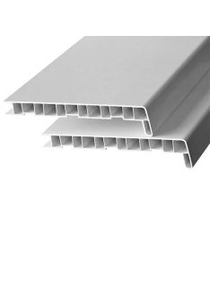 Műanyag fehér párkány 30cm 